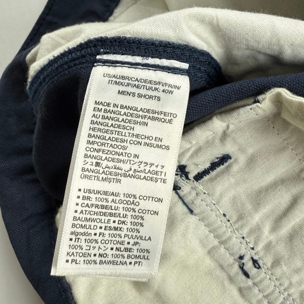 Amazon Essentials Cargo Shorts - Size 40W - Navy Blue - Picture 6 of 8